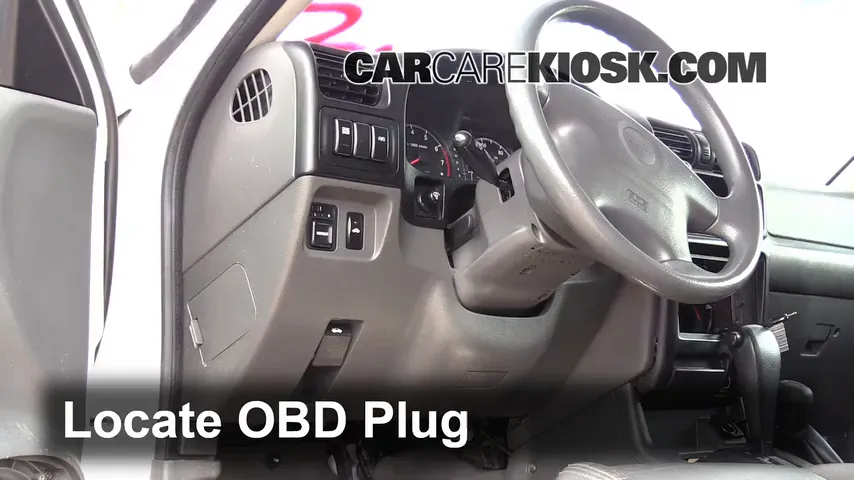 2001 Isuzu Rodeo LS 3.2L V6 Compruebe la luz del motor